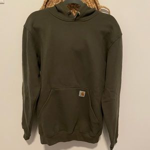 Carhartt olive green original fit hoodie